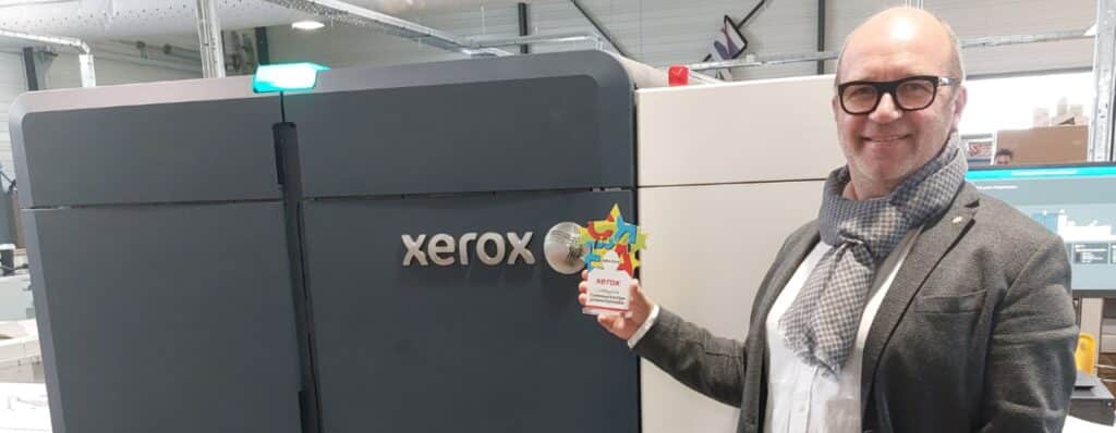 Acquisition de la presse numérique Xerox Iridesse entre Axidoc et Reprocolor 31