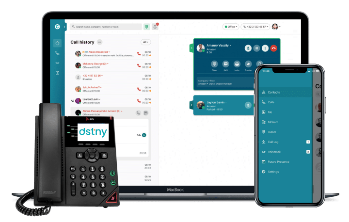 la téléphonie en entreprise avec un poste axidoc